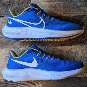Nike Air Zoom Pegasus 39 UCLA Road Running Shoes Blue White Gold